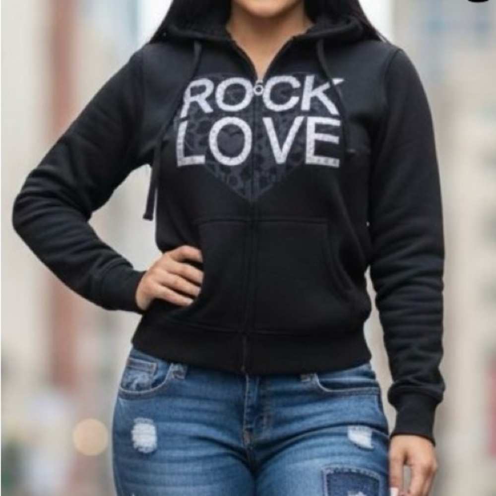 NWT Black Rock Love Women's Hoodie - Size: M-L-XL